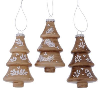 Kersthanger Conian everlands kunstkerstboom glas 13,5cm
