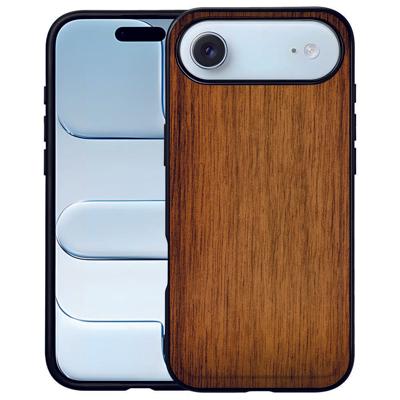 TPU Hoesje Apple iPhone Air Donker Hout