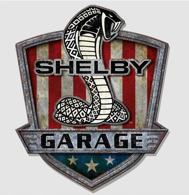 Shelby Garage Houten Bord - 58 x 48cm