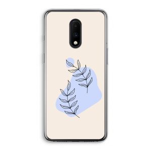 Leaf me if you can: OnePlus 7 Transparant Hoesje