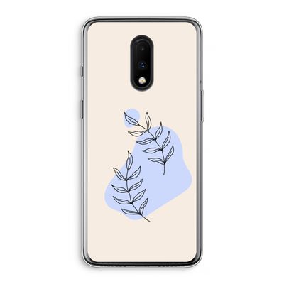 Leaf me if you can: OnePlus 7 Transparant Hoesje