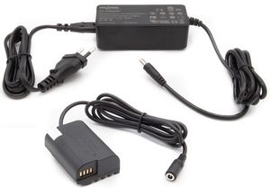 ChiliPower Netadapter DR-BLK22 voor Panasonic - plus DMW-BLK22 dummy accu - Adapter Kit