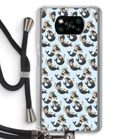 Zeemeermin: Xiaomi Poco X3 NFC Transparant Hoesje met koord