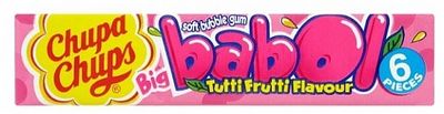 Chupa Chups Chupa Chups - Babol Gum Tutti Fruitti 28 Gram