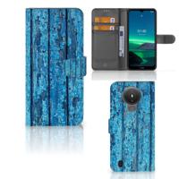 Nokia 1.4 | Book Style Case | Wood Blue