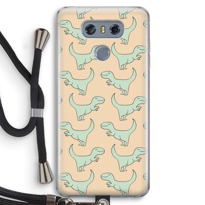 Dinos: LG G6 Transparant Hoesje met koord