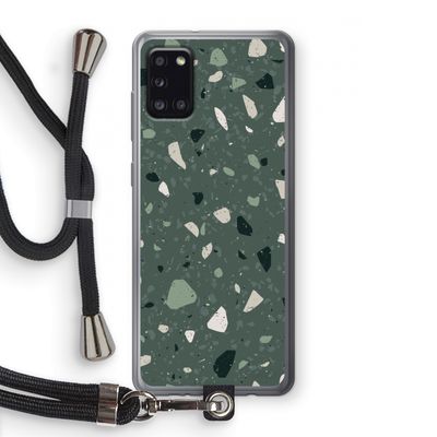 Terrazzo N°19: Samsung Galaxy A31 Transparant Hoesje met koord