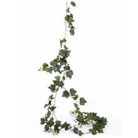 Kunstplant Hedera klimop - 205 cm - voor binnen - groene kunstplanten decoraties