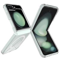 Lunso Samsung Galaxy Z Flip 7 FE / Z Flip6 - Backcover hoes met MagSafe ondersteuning - Transparant