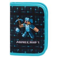 Baagl Etui - Pennenzak Minecraft Blue Axe 1-rits