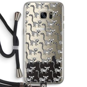 Makis: Samsung Galaxy S7 Edge Transparant Hoesje met koord