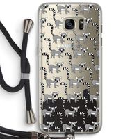 Makis: Samsung Galaxy S7 Edge Transparant Hoesje met koord