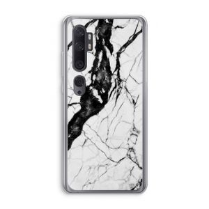 Witte marmer 2: Xiaomi Mi Note 10 Transparant Hoesje