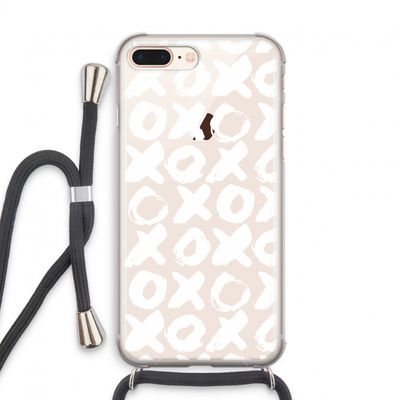 XOXO: iPhone 7 PLUS Transparant Hoesje met koord