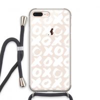 XOXO: iPhone 7 PLUS Transparant Hoesje met koord