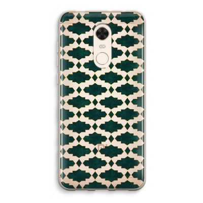 Moroccan tiles: Xiaomi Redmi 5 Transparant Hoesje