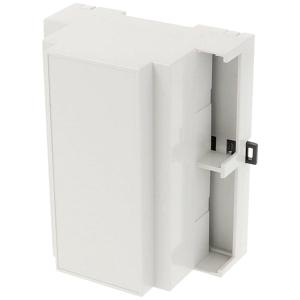 Hammond Electronics 1597DIN6MC53 DIN-rail-behuizing Gesloten 90 x 58 x 106 PPO Lichtgrijs 1 stuk(s)