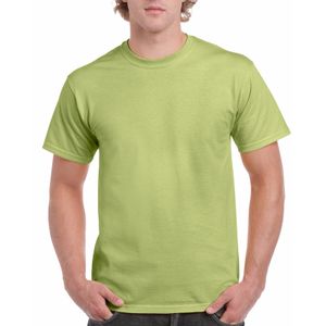 Pistachegroen katoenen shirt voor volwassenen 2XL (44/56)  -