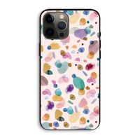 Terrazzo Memphis Pink: iPhone 12 Pro Max Biologisch afbreekbaar hoesje