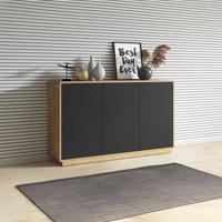 Home365 Dressoir Asmund - 3-deurs - Wotan Eiken
