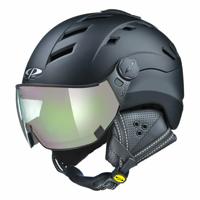 CP Camurai skihelm zwart - meekleurend vizier - kies uit 7 soorten !