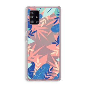 Tropisch: Samsung Galaxy A51 5G Transparant Hoesje