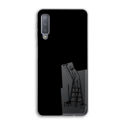 Musketon Painter: Samsung Galaxy A7 (2018) Transparant Hoesje