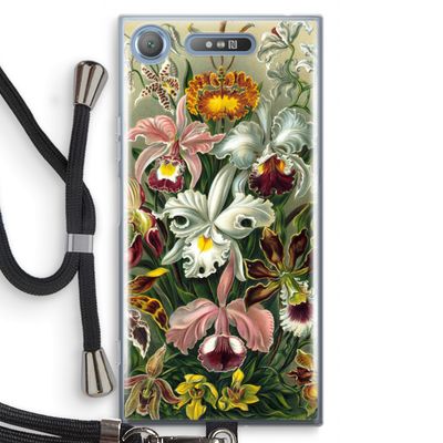 Haeckel Orchidae: Sony Xperia XZ1 Transparant Hoesje met koord