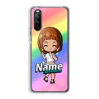 Chibi Maker vrouw: Sony Xperia 10 III Transparant Hoesje