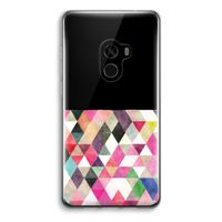 Gekleurde driehoekjes: Xiaomi Mi Mix 2 Transparant Hoesje