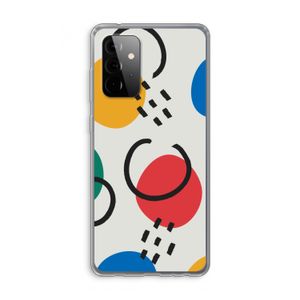 Illustratieve pop 3: Samsung Galaxy A72 Transparant Hoesje