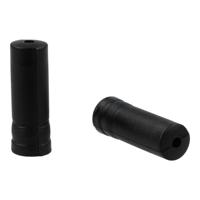 Elvedes kabelhoedje 5.0mm pvc zwart (100)