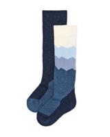 HEMA Skisokken - 2 paar blauw (blauw)