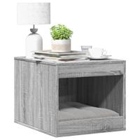 VidaXL Kattenbakkast 47x59x42 cm bewerkt hout grijs sonoma eikenkleur VidaXL Kattenbakkast 47x59x42 cm bewerkt hout grijs sonoma eikenkleur