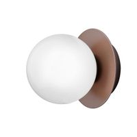 Nuura Liila 1 Small Wandlamp - Brons - Opaal