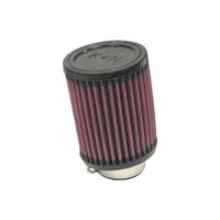 K&N universeel cilindrisch filter 45mm 10 graden aansluiting, 89mm uitwendig, 114mm Hoogte (RU-1030) RU1030 - thumbnail