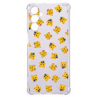 Doorzichtige Silicone Hoesje voor Samsung Galaxy M54 Katten Emojis - thumbnail