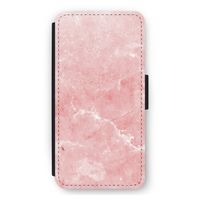 Roze marmer: iPhone 12 Pro Max Flip Hoesje