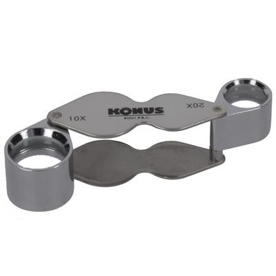 Konus dubbele loep 10x-20x