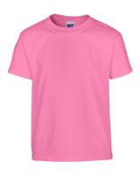 Gildan G5000K Heavy Cotton™ Youth T-Shirt - Azalea - XS (140/152)