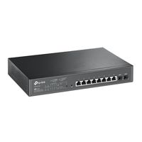 TP-LINK TL-SG2210MP netwerk-switch Gigabit Ethernet (10/100/1000) Power over Ethernet (PoE) Zwart - thumbnail