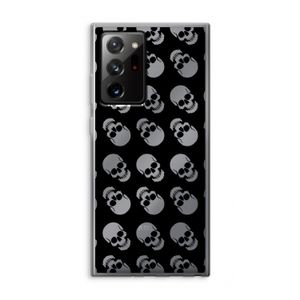 Musketon Skulls: Samsung Galaxy Note 20 Ultra / Note 20 Ultra 5G Transparant Hoesje