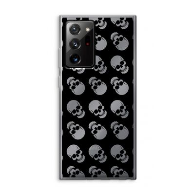 Musketon Skulls: Samsung Galaxy Note 20 Ultra / Note 20 Ultra 5G Transparant Hoesje