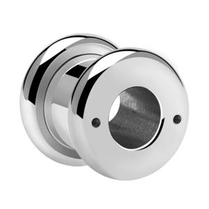 Tunnel met Hole for attachment Chirurgisch staal 316L Tunnels & Plugs