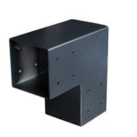 Paalverbinder 2-weg 90 graden hoek t.b.v 12 cm paal Tuindeco - Tuindeco Paalverbinder 2-weg 90 graden hoek t.b.v 12 cm paal Tuindeco - Tuindeco