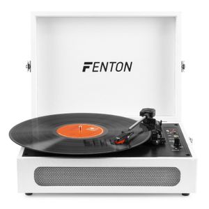 Fenton RP118F retro platenspeler met Bluetooth in /out en USB - Beige