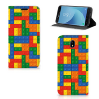 Samsung Galaxy J7 2017 | J7 Pro Hoesje met Magneet Blokken - thumbnail