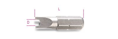 Beta Bits voor Spanner schroeven 861SP 12 - 008610660