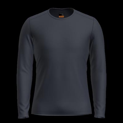 Icebreaker Merino 200 Oasis LS Crewe Thermoshirt Heren Midnight Navy L