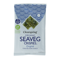 Clearspring Seaveg - crispies original bio 4 Gram